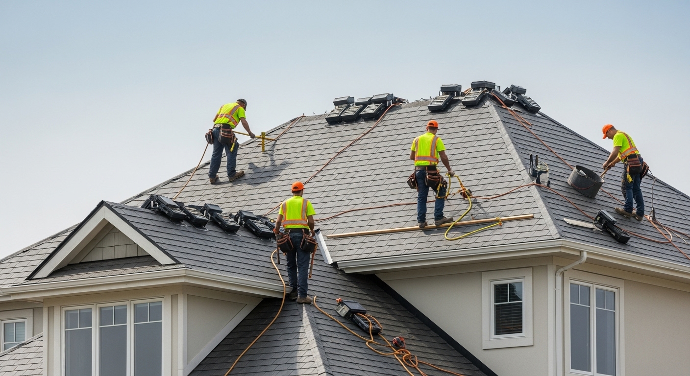 Modern house exterior